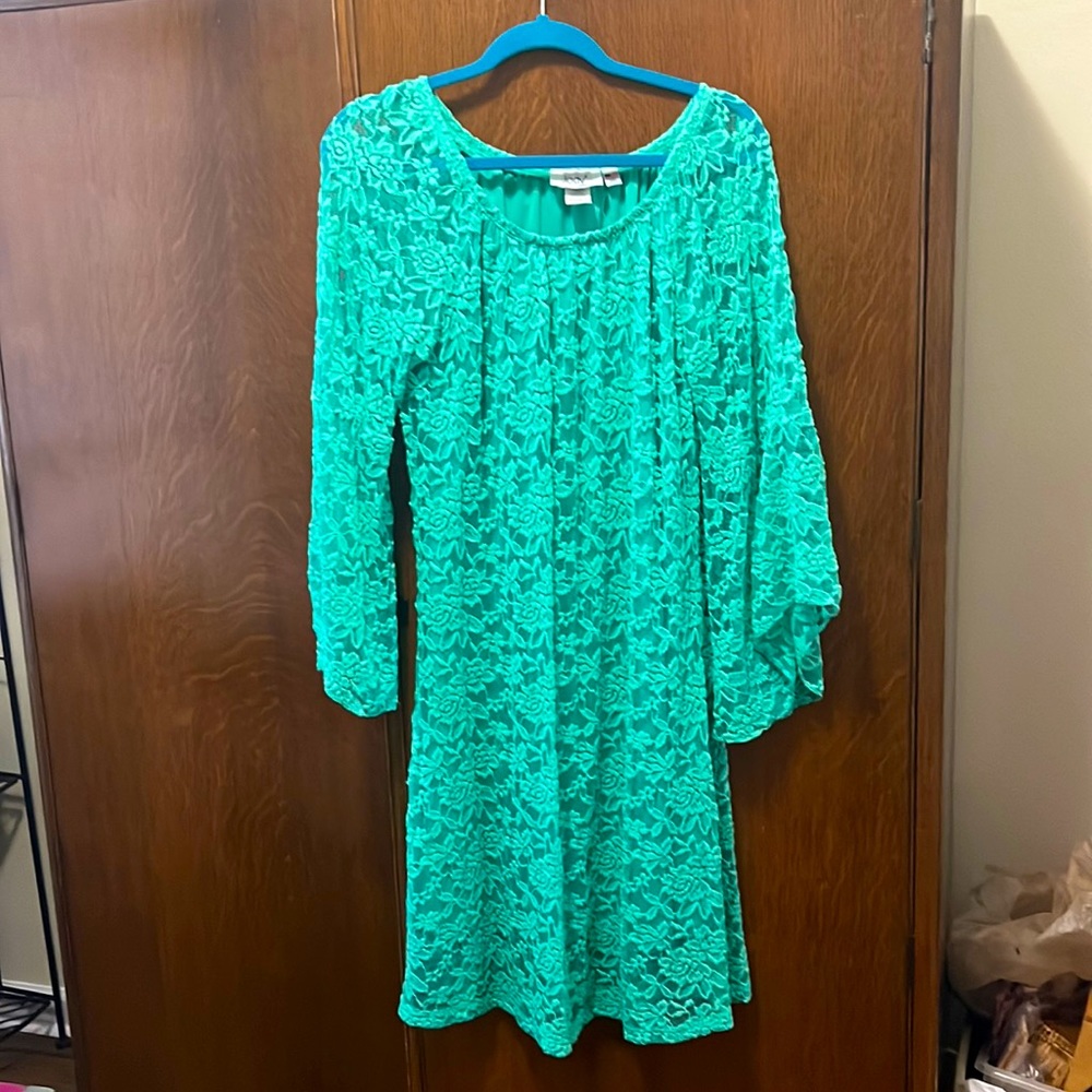 Beautiful green dress XL